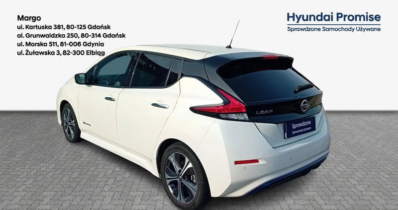 Nissan Leaf cena 71900 przebieg: 42100, rok produkcji 2018 z Praszka małe 137